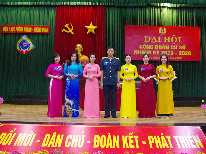 Công đoàn cơ sở Viện Y học PK-KQ tổ chức Đại hội nhiệm kỳ 2023-2028