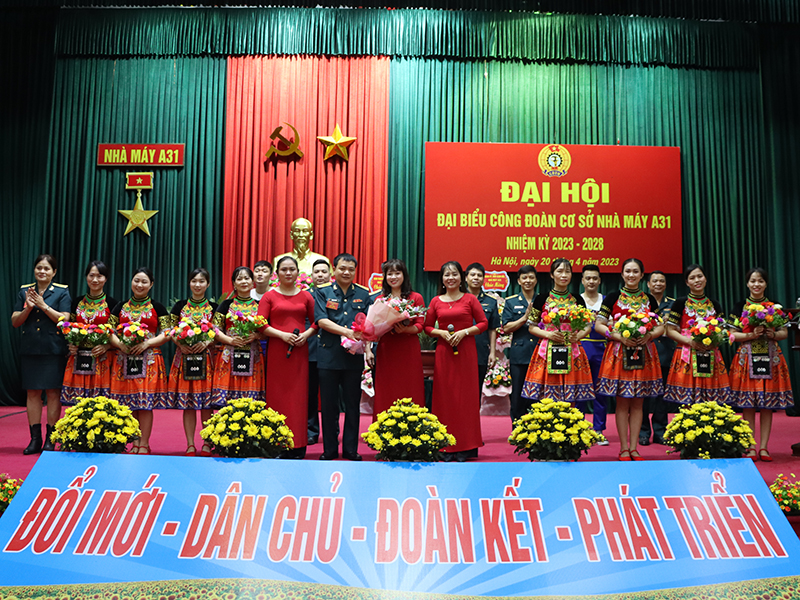 Công đoàn cơ sở Nhà máy A31 tổ chức Đại hội Đại biểu nhiệm kỳ 2023 - 2028