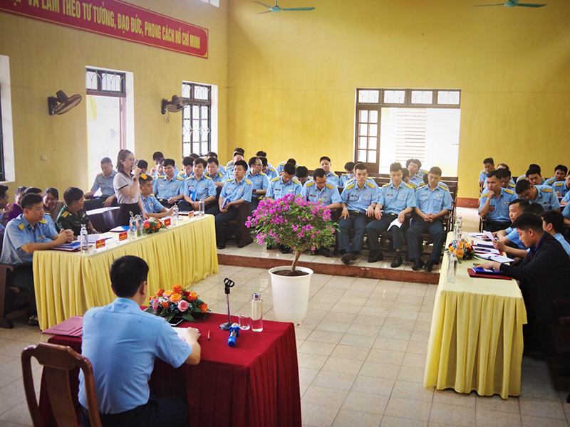 Trung đoàn 284 tổ chức Tọa đàm “Tuổi trẻ Trung đoàn khát vọng, bản lĩnh, xung kích, sáng tạo, xứng danh Bộ đội Cụ Hồ, Người chiến sĩ PK-KQ ưu tú”