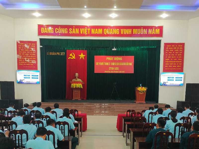 Sư đoàn 377 phát động Cuộc thi tìm hiểu “Sư đoàn 377 - 55 năm xây dựng, chiến đấu và trưởng thành”