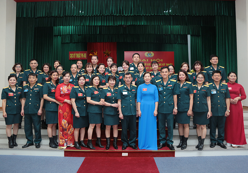 Công đoàn cơ sở cơ quan Cục Kỹ thuật Phòng không - Không quân tổ chức Đại hội nhiệm kỳ 2023-2028