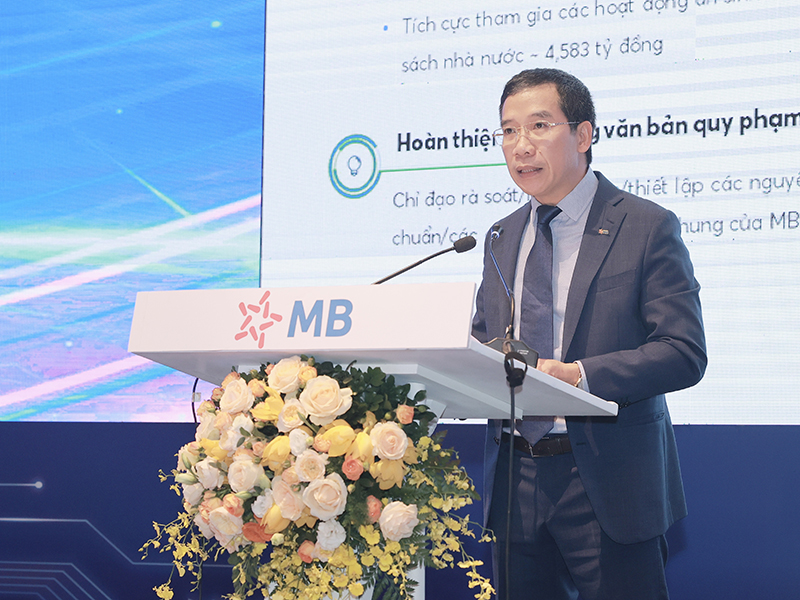 Năm 2023, MB sẵn sàng cho những không gian tăng trưởng mới