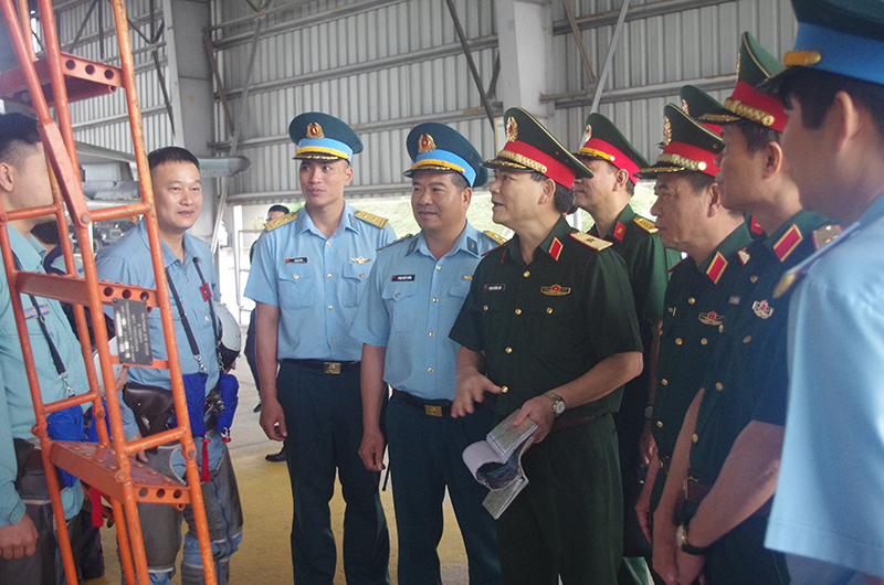 Bộ Tổng Tham mưu QĐND Việt Nam kiểm tra sẵn sàng chiến đấu Trung đoàn 927
