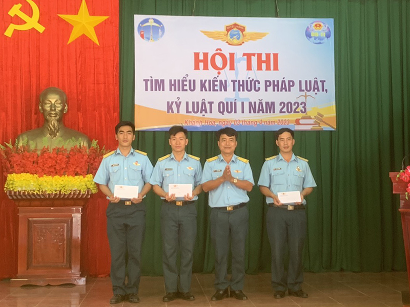Sư đoàn 377 tổ chức Hội thi kiến thức pháp luật, kỷ luật Quý I năm 2023