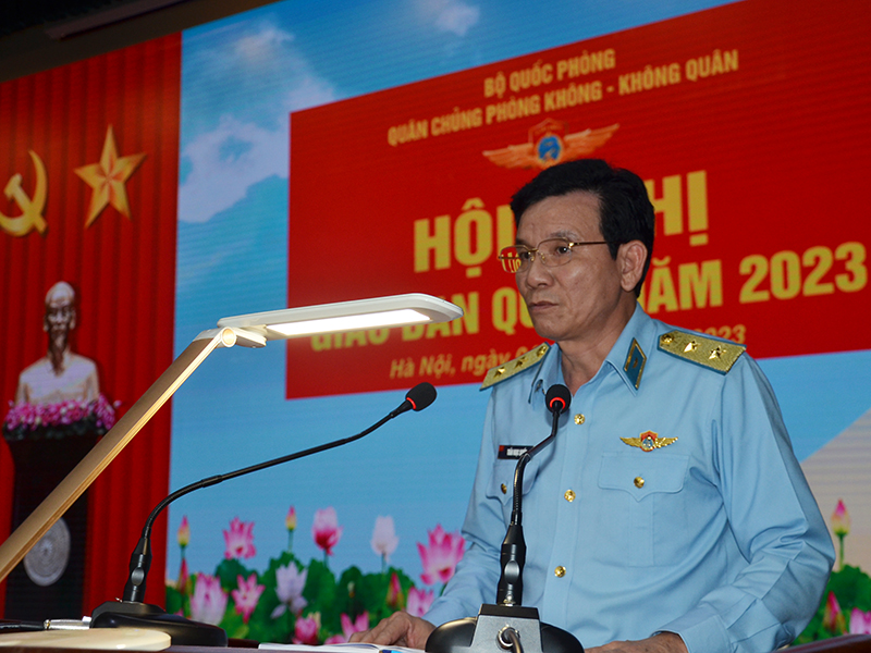 Quân chủng Phòng không - Không quân tổ chức Hội nghị Giao ban Quý I năm 2023