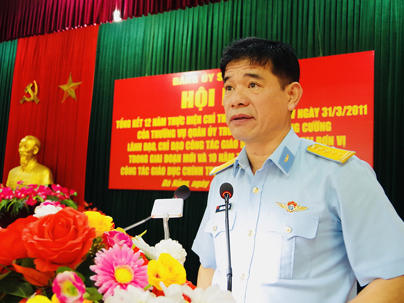 Đảng ủy Sư đoàn 372 tổng kết 12 năm thực hiện Chỉ thị 124 của Thường vụ Quân ủy Trung ương