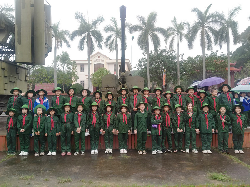Trường Tiểu học Đại Bản 1 tham quan, trải nghiệm thực tế tại Sư đoàn 363