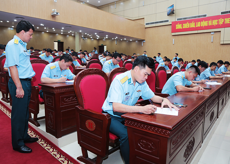 Quân chủng Phòng không - Không quân khai mạc Hội thi Cán bộ giảng dạy chính trị năm 2023