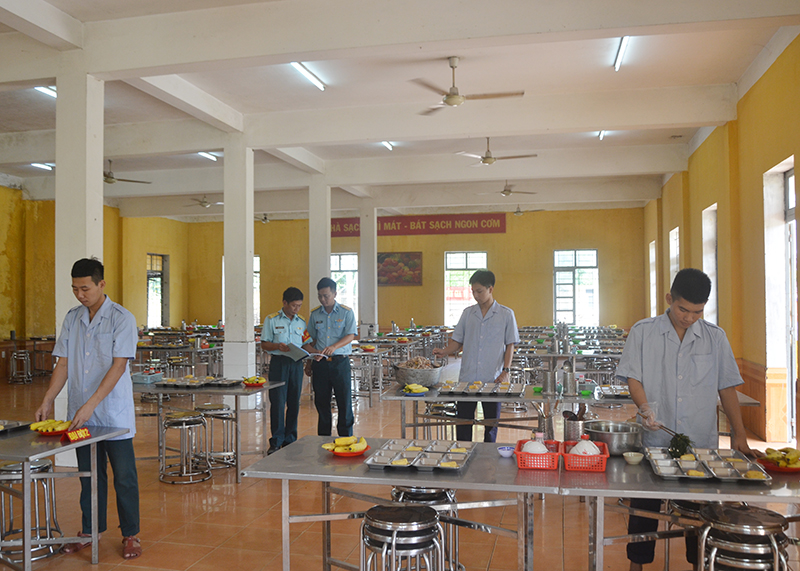 Nuôi quân giỏi ở Tiểu đoàn 123