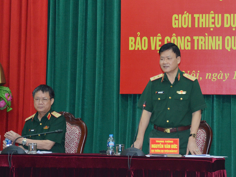 Bộ Quốc phòng họp báo giới thiệu Dự án Luật quản lý, bảo vệ công trình quốc phòng và khu vực quân sự
