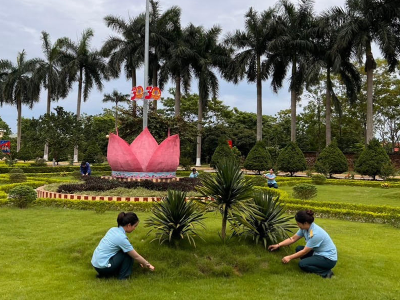 Sắc xanh ở Kho K286