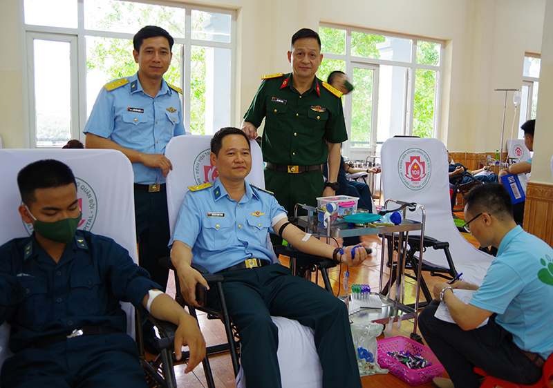 Tuổi trẻ Sư đoàn 363 phát động phong trào hiến máu tình nguyện năm 2023