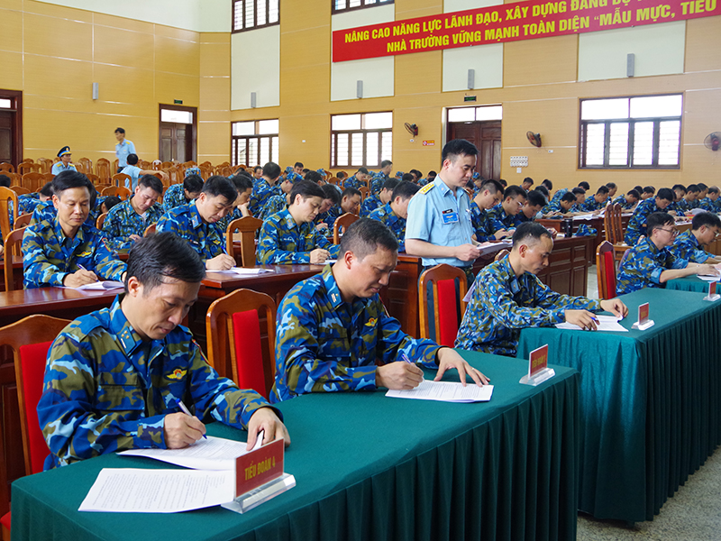 Trường Cao đẳng Kỹ thuật PK-KQ tổ chức Hội thao Phòng cháy chữa cháy năm 2023