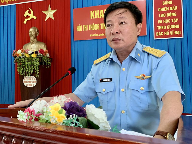 Sư đoàn 375 tổ chức Hội thi Thông tin - Cơ yếu năm 2023