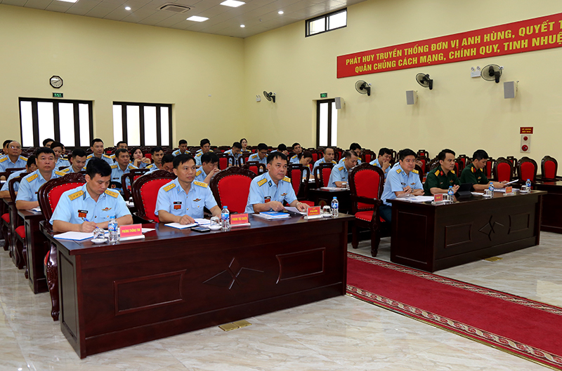 Bộ Tham mưu Quân chủng Phòng không-Không quân tập huấn, huấn luyện ngành Công nghệ thông tin năm 2023