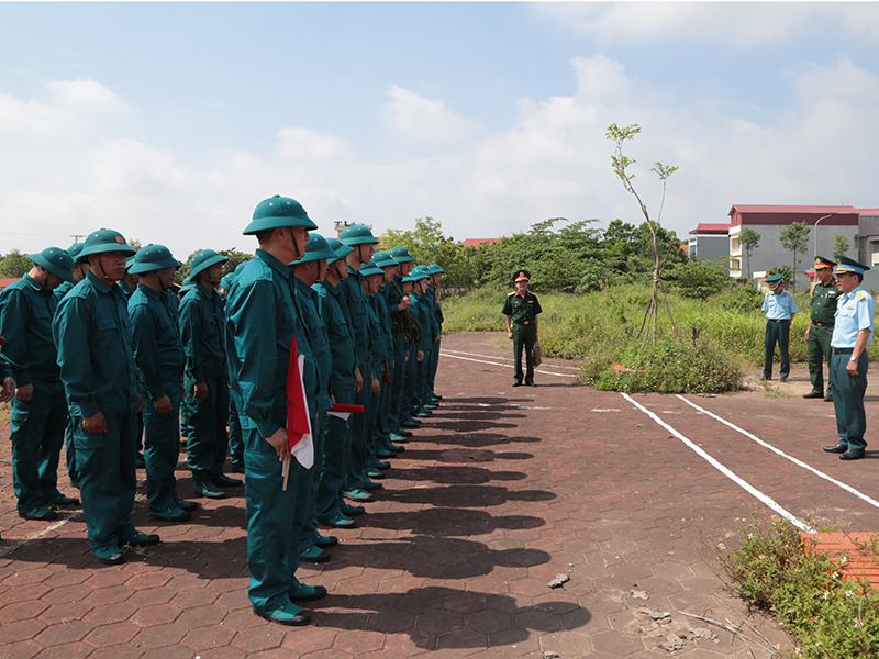 Cơ quan chuyên trách Ban Chỉ đạo Phòng không nhân dân Trung ương kiểm tra công tác Phòng không nhân dân tại tỉnh Bắc Ninh