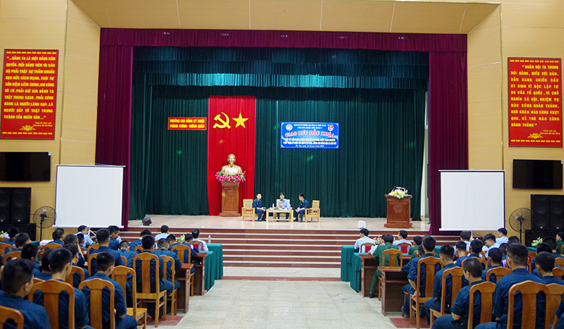 Tiểu đoàn 2, Trường Cao đẳng Kỹ thuật PK-KQ tổ chức Giao lưu đầu khóa