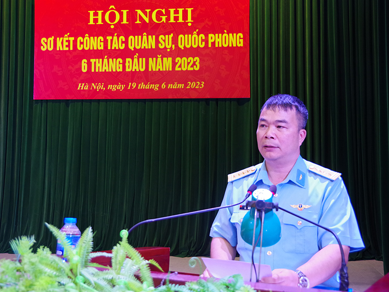 Sư đoàn 371 sơ kết công tác quân sự, quốc phòng 6 tháng đầu năm 2023