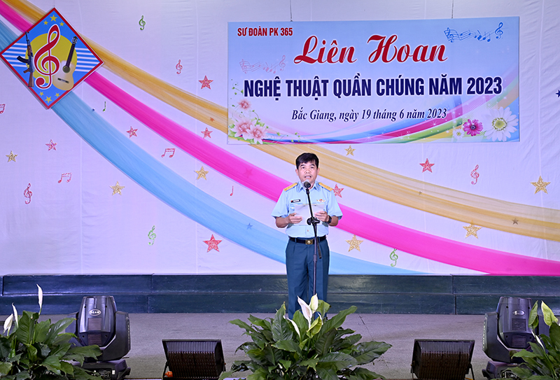 Rực rỡ sắc màu Liên hoan nghệ thuật quần chúng Sư đoàn 365