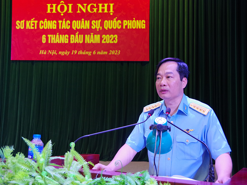 Sư đoàn 371 sơ kết công tác quân sự, quốc phòng 6 tháng đầu năm 2023
