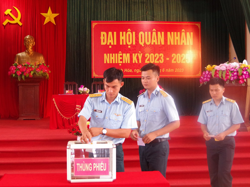 Phi đội 2, Trung đoàn 923 tổ chức Đại hội quân nhân nhiệm kỳ 2023-2025