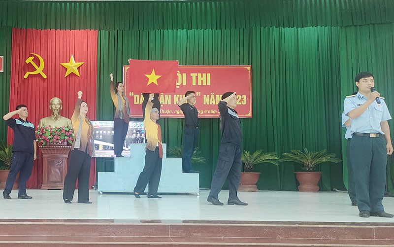Trung đoàn 937 tổ chức Hội thi “Dân vận khéo” năm 2023