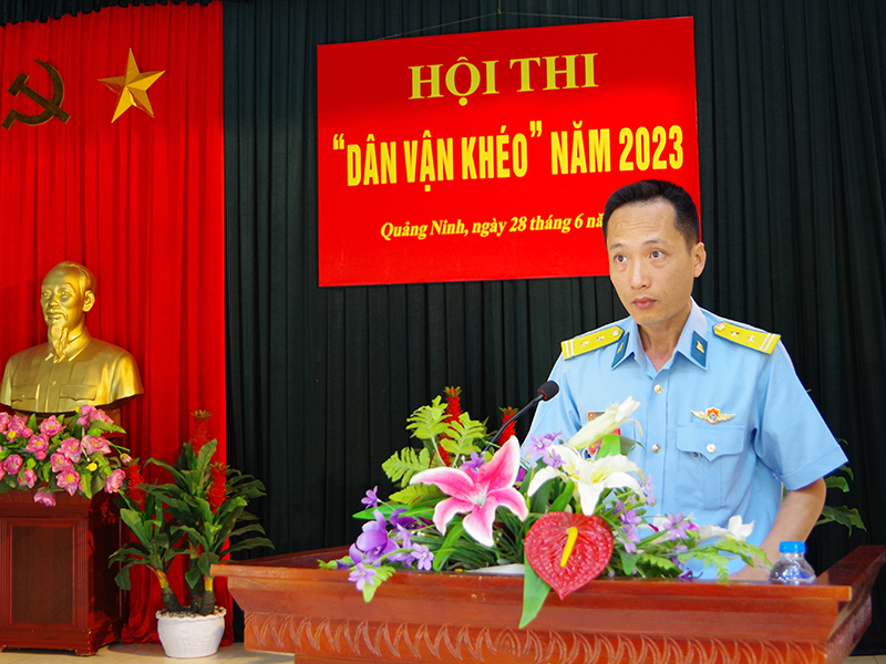 Trung đoàn 213 tổ chức Hội thi “Dân vận khéo” năm 2023Trung đoàn 213 tổ chức Hội thi “Dân vận khéo” năm 2023