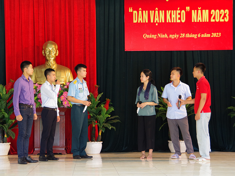 Trung đoàn 213 tổ chức Hội thi “Dân vận khéo” năm 2023Trung đoàn 213 tổ chức Hội thi “Dân vận khéo” năm 2023