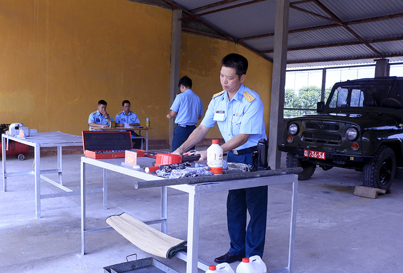 Quân chủng Phòng không - Không quân tổ chức Hội thi xe tốt, lái xe giỏi cấp Quân chủng (nội dung thi lái xe giỏi) năm 2023