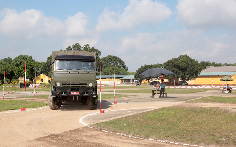 Quân chủng Phòng không - Không quân tổ chức Hội thi xe tốt, lái xe giỏi cấp Quân chủng (nội dung thi lái xe giỏi) năm 2023