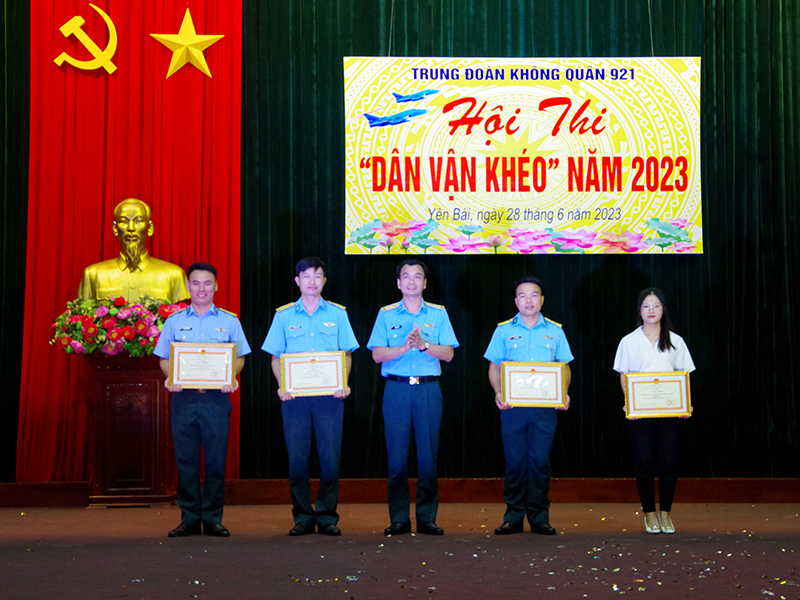 Trung đoàn 921 tổ chức Hội thi “Dân vận khéo” năm 2023