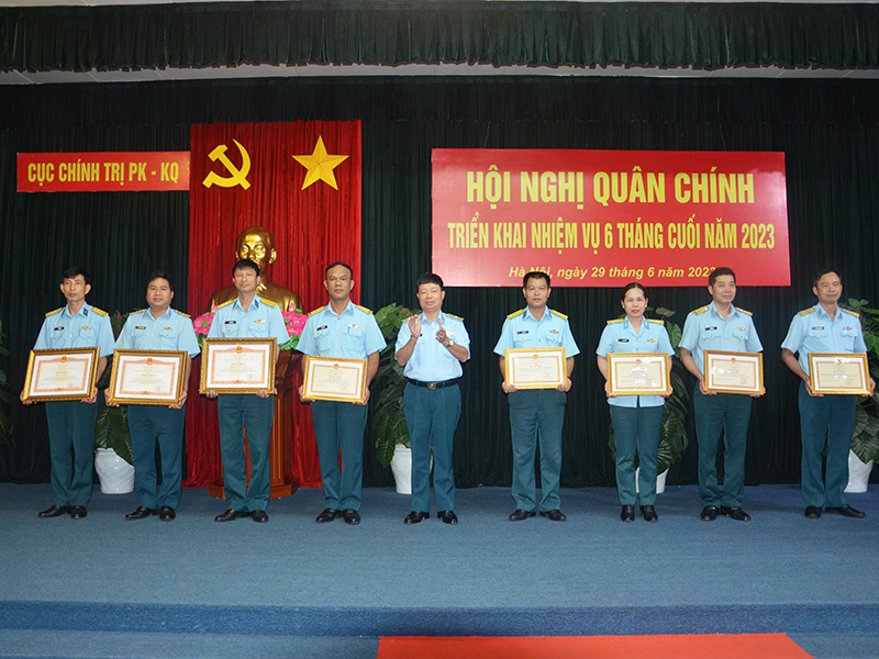 Cục Chính trị Quân chủng Phòng không - Không quân triển khai nhiệm vụ 6 tháng cuối năm 2023