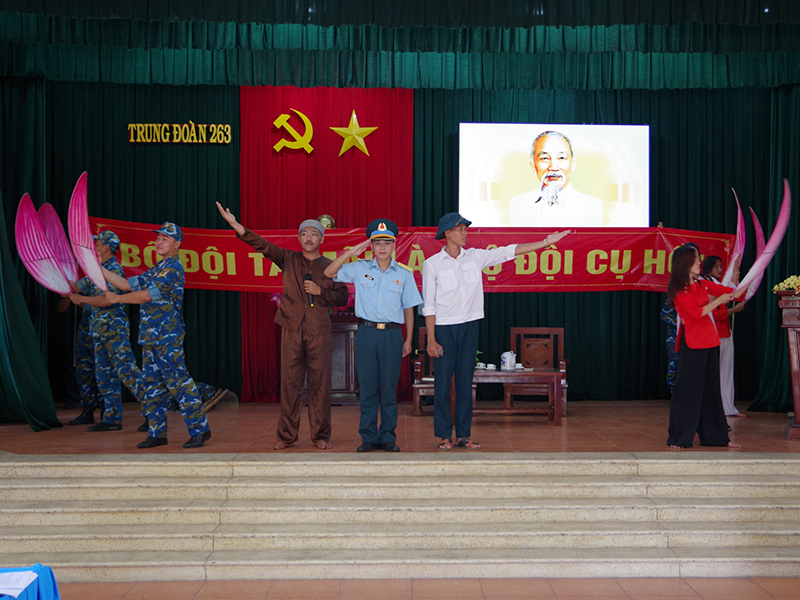 Trung đoàn 263 tổ chức Hội thi “Dân vận khéo” năm 2023