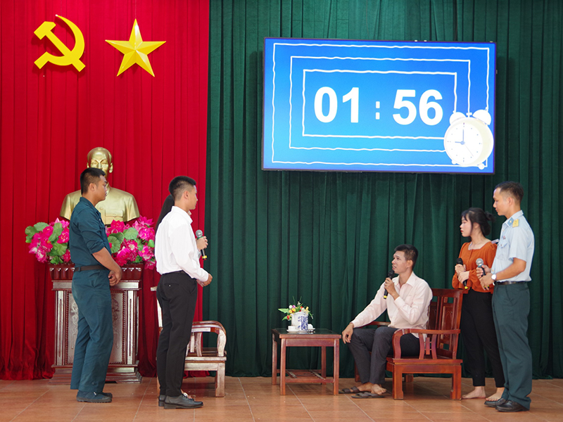 Trung đoàn 263 tổ chức Hội thi “Dân vận khéo” năm 2023
