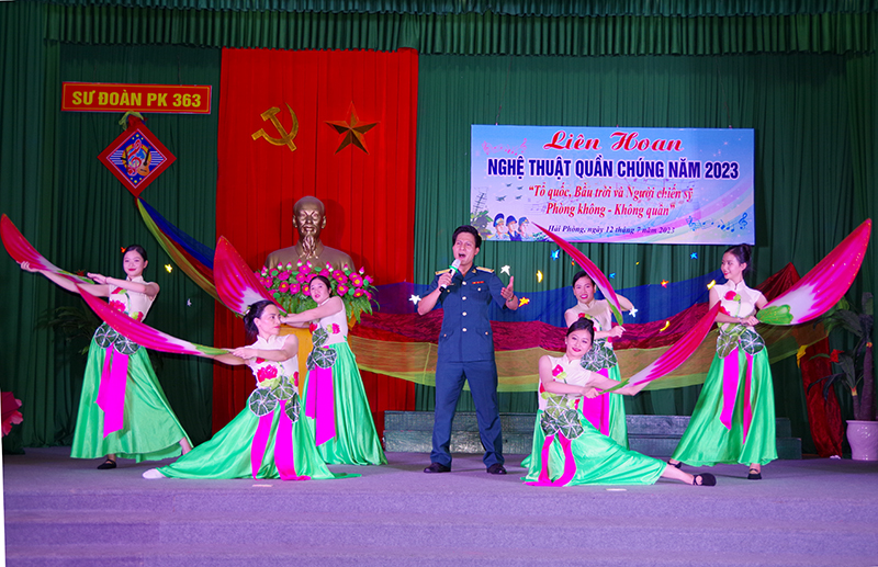 Sư đoàn 363 tổ chức Liên hoan nghệ thuật Quần chúng năm 2023