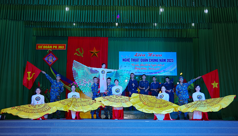 Sư đoàn 363 tổ chức Liên hoan nghệ thuật Quần chúng năm 2023