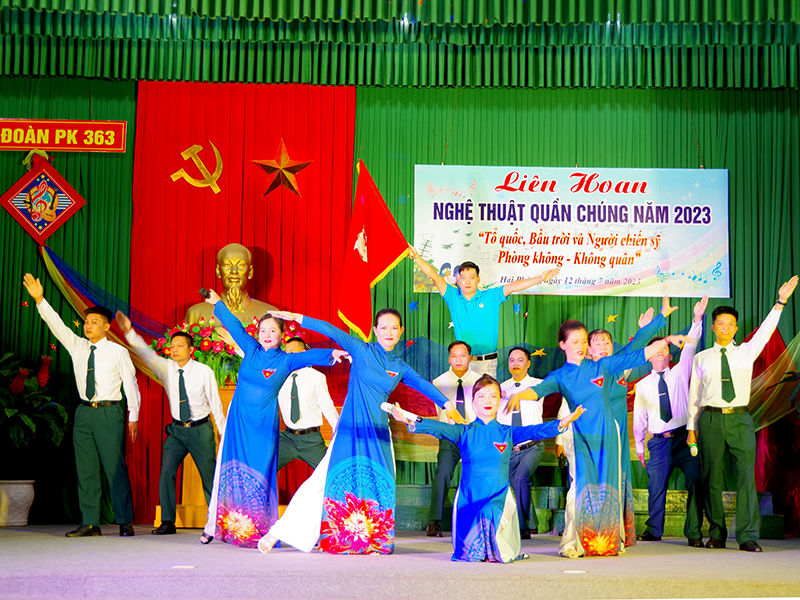 Sư đoàn 363 tổ chức Liên hoan nghệ thuật Quần chúng năm 2023