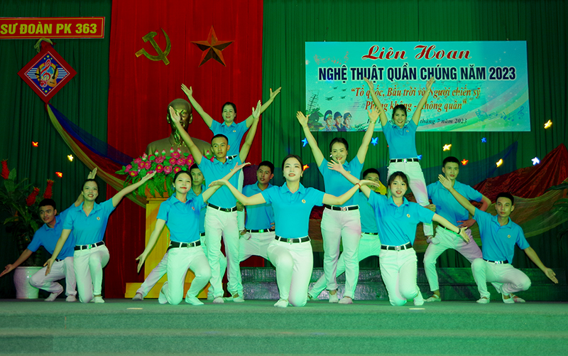 Sư đoàn 363 tổ chức Liên hoan nghệ thuật Quần chúng năm 2023