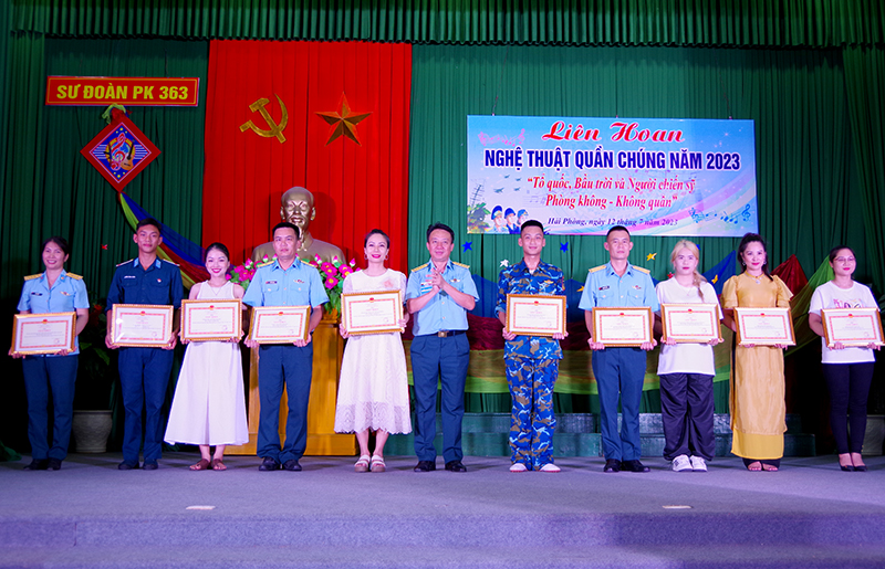 Sư đoàn 363 tổ chức Liên hoan nghệ thuật Quần chúng năm 2023