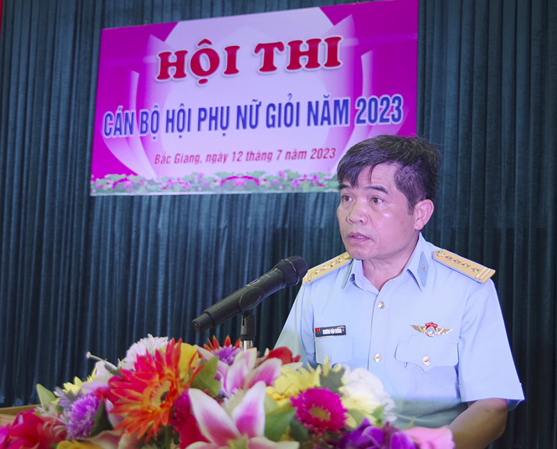 Sư đoàn 365 tổ chức Hội thi Cán bộ Hội Phụ nữ giỏi năm 2023