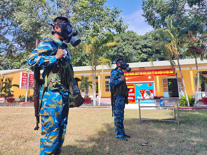 Trung đoàn 274 tổ chức Hội thao Thông tin, Trinh sát, Hóa học kiêm nghiệm năm 2023