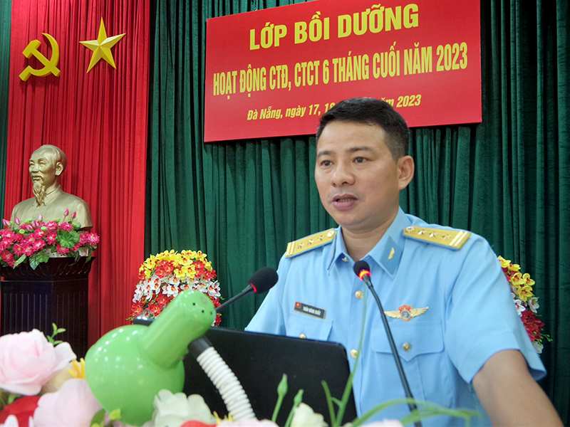 Trung đoàn 930 tổ chức Lớp bồi dưỡng hoạt động CTĐ, CTCT 6 tháng cuối năm 2023