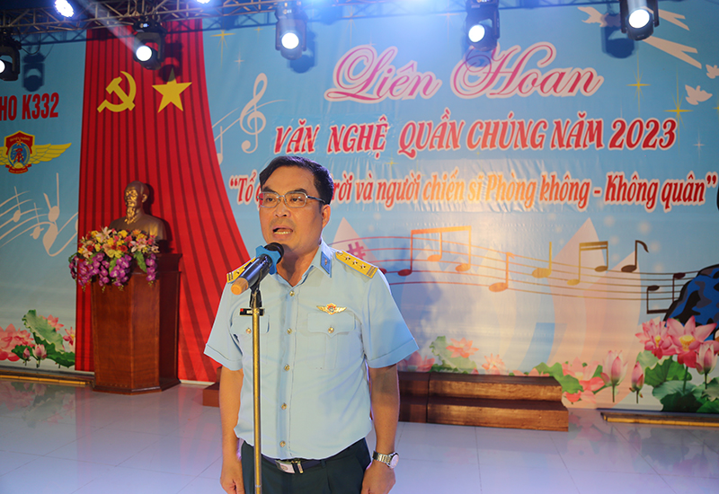 Kho K332 tổ chức Liên hoan Văn nghệ quần chúng năm 2023