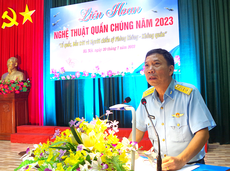 Trường Cao đẳng Kỹ thuật PK-KQ tổ chức Liên hoan Nghệ thuật quần chúng năm 2023