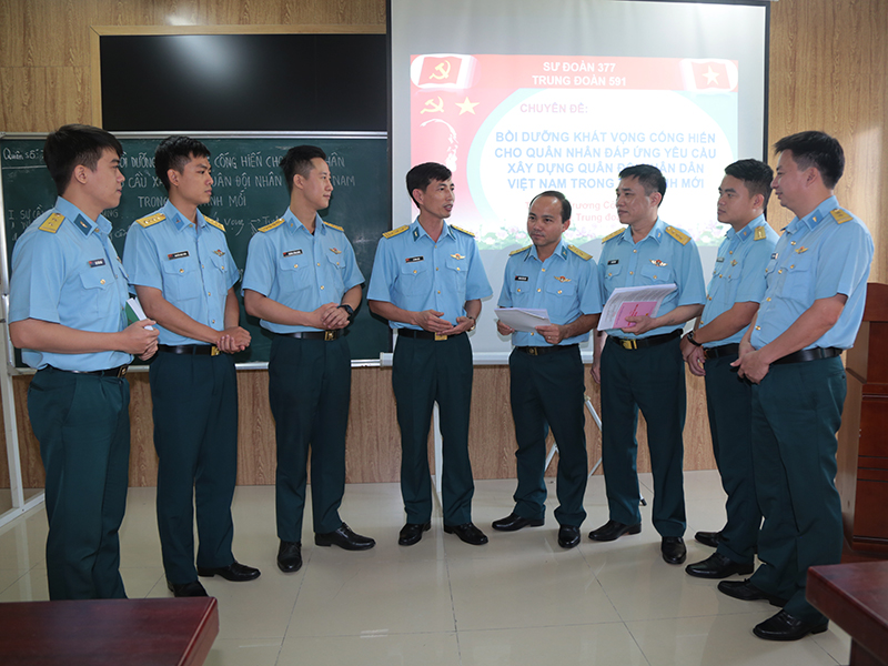 Nỗ lực giành kết quả cao ở hội thi cấp toàn quân