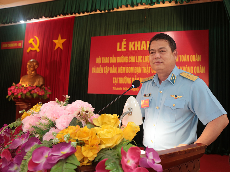 Quân chủng Phòng không - Không quân khai mạc Hội thao Dẫn đường cho lực lượng không quân toàn quân và diễn tập bắn, ném bom đạn thật cho lực lượng không quân