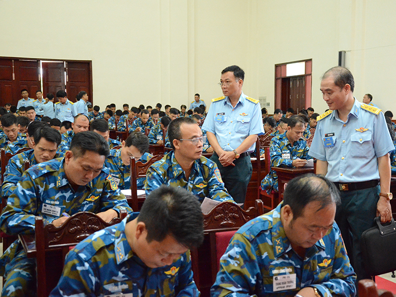 Quân chủng Phòng không - Không quân khai mạc Diễn tập Chỉ huy tham mưu kíp chiến đấu sở chỉ huy trung đoàn pháo phòng không năm 2023