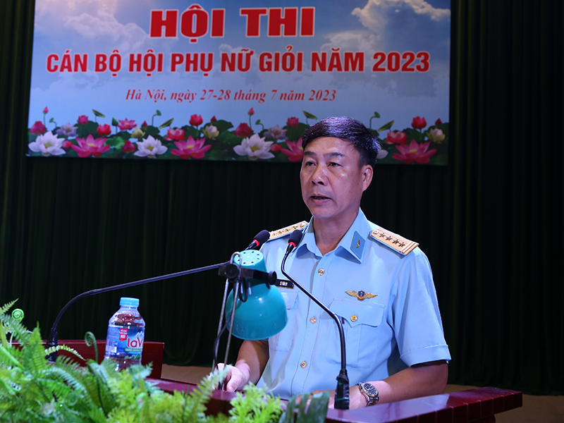 Sư đoàn 371 tổ chức Hội thi Cán bộ Hội phụ nữ giỏi năm 2023