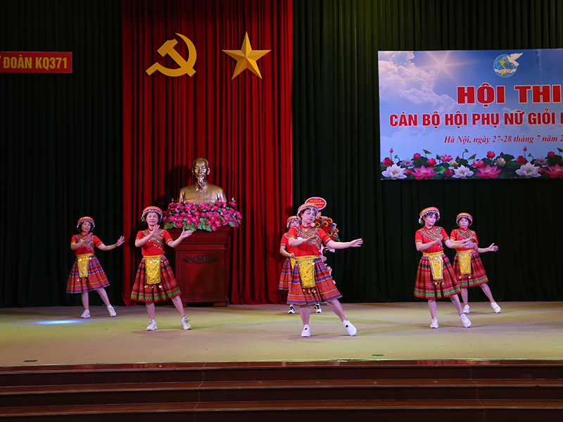 Sư đoàn 371 tổ chức Hội thi Cán bộ Hội phụ nữ giỏi năm 2023