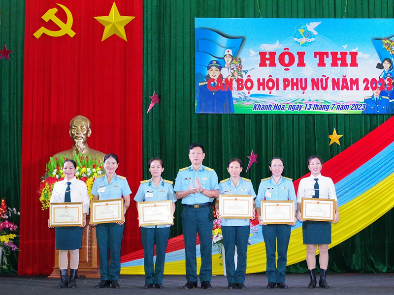 Sư đoàn 377 tổ chức Hội thi Cán bộ Hội Phụ nữ năm 2023